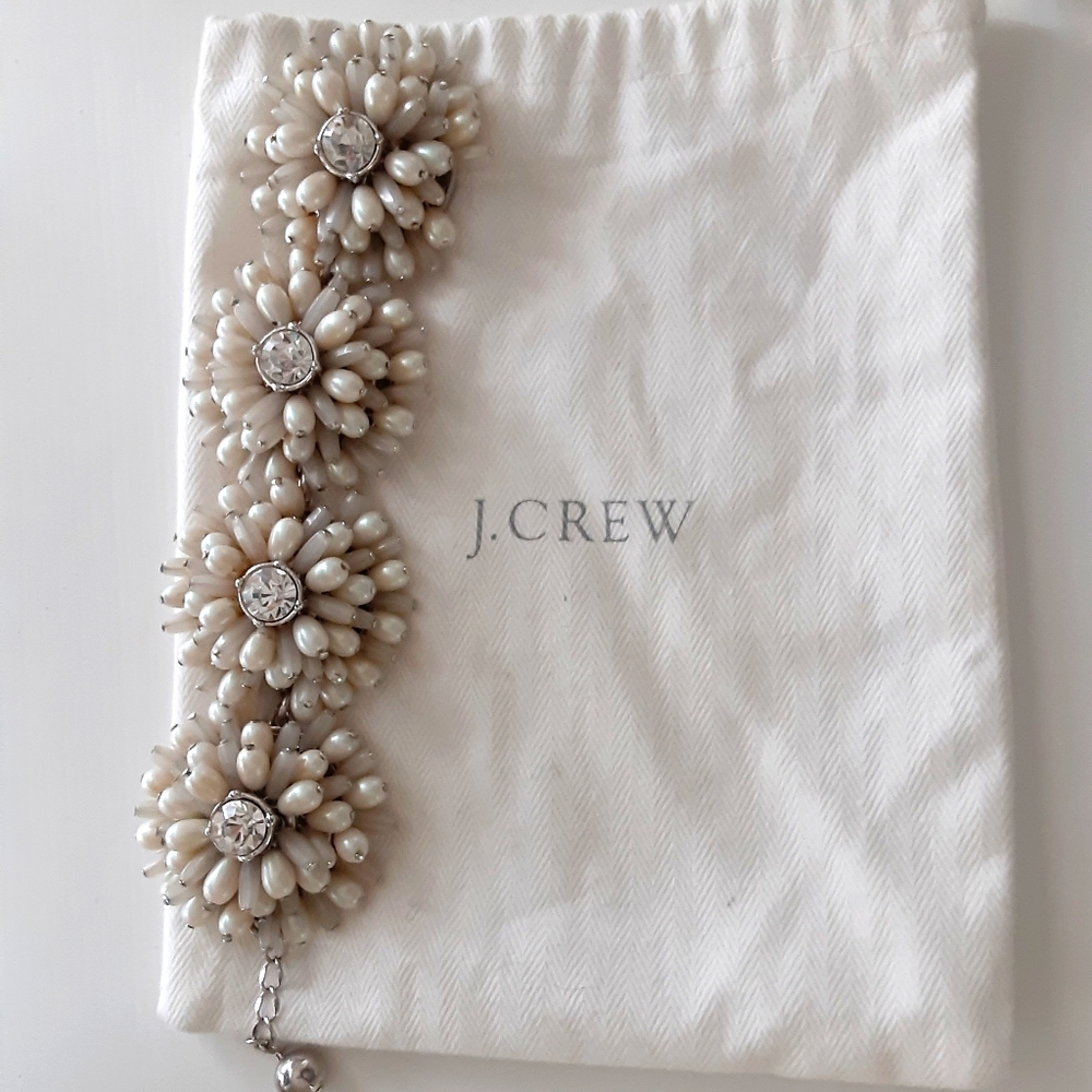 J Crew Flower Bracelet